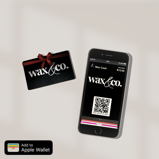 Wax & Co. Gift Card (Digital Product. Apple Wallet Compatible.)